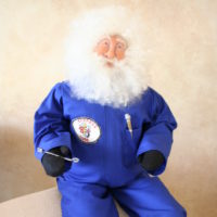 Grease Monkey Santa