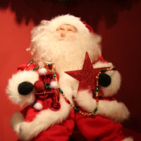 Red Star Santa